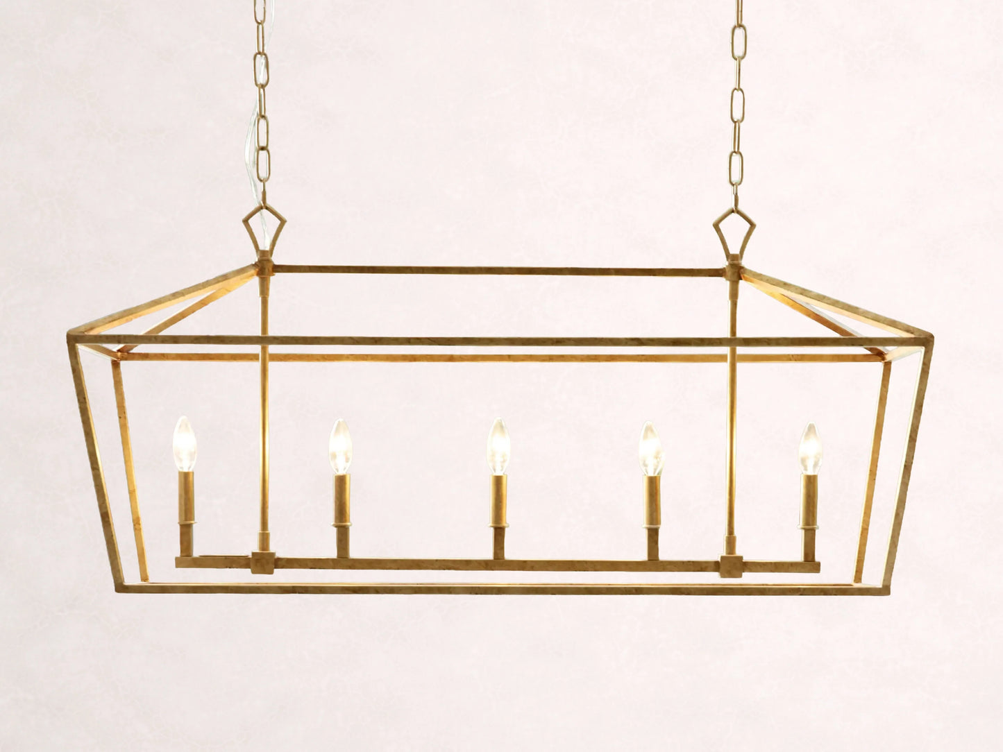 Garnet 41" Rectangular Chandelier