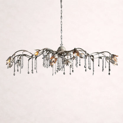 Viticcio Rectangular Chandelier in Silver