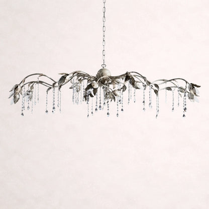 Viticcio Rectangular Chandelier in Silver