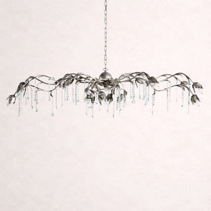 Viticcio Rectangular Chandelier in Silver