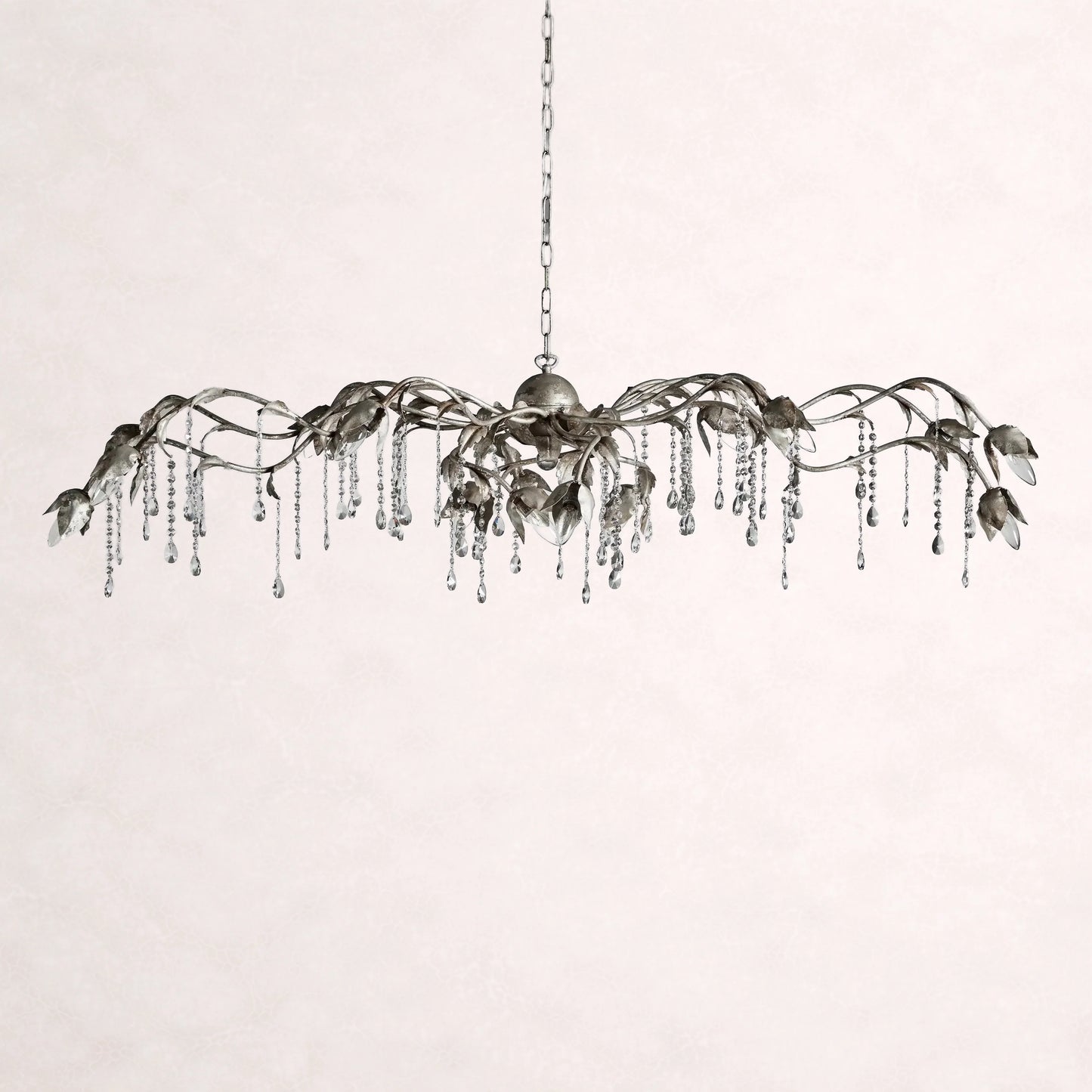 Viticcio Rectangular Chandelier in Silver