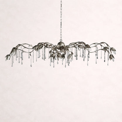 Viticcio Rectangular Chandelier in Silver