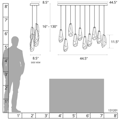 Nova Linear Multi Light Pendant