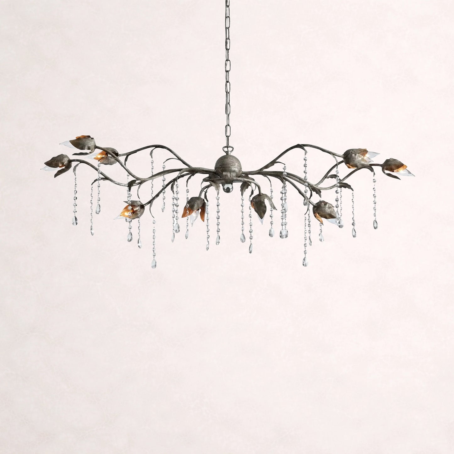 Viticcio Rectangular Chandelier in Silver