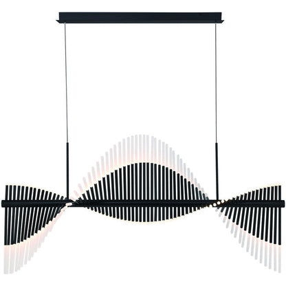 Organic Bloom Linear Chandelier