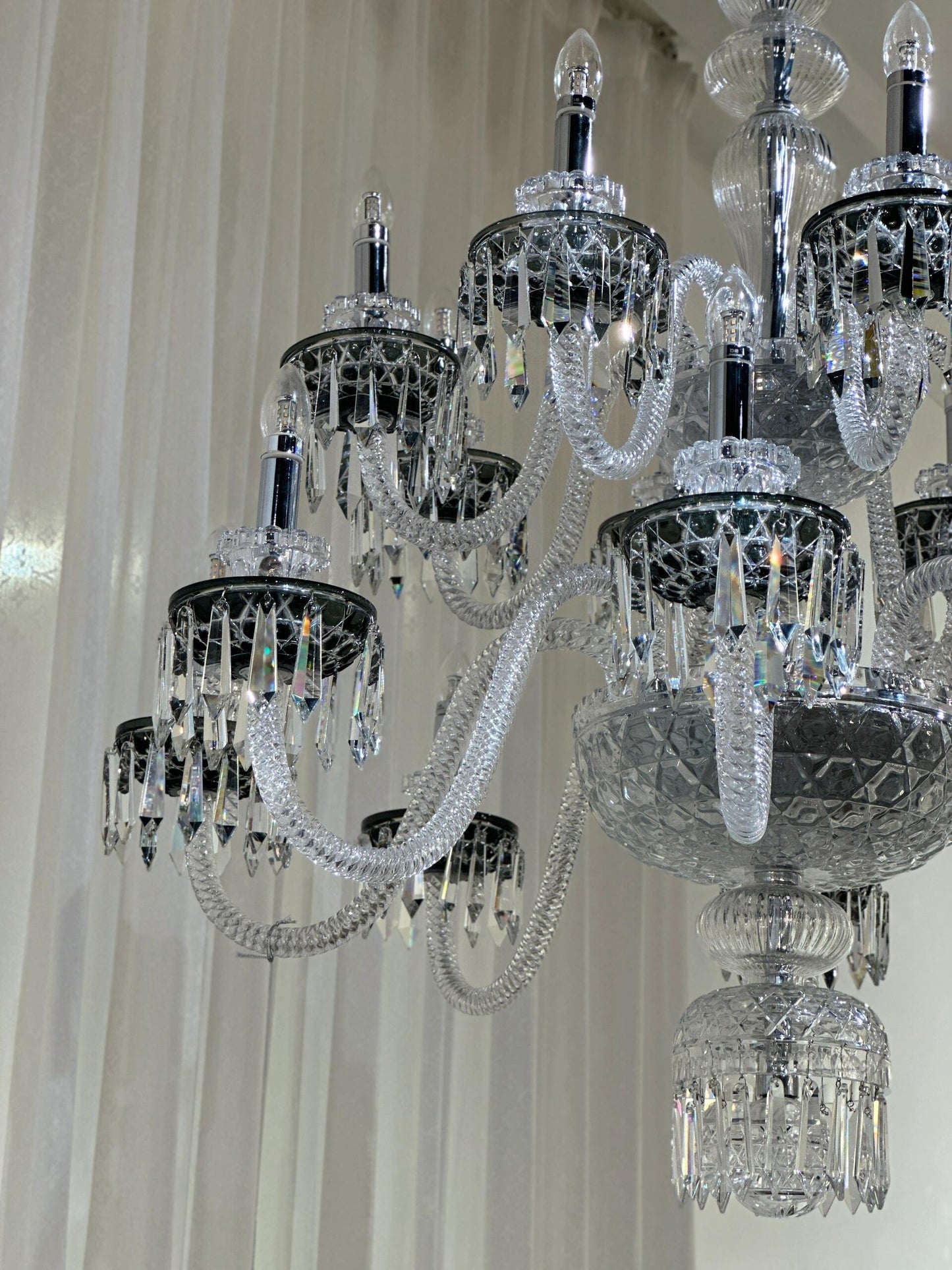 Elegant Crystal Chandelier in Italian Style for Bedroom and Living Room - Richardrider