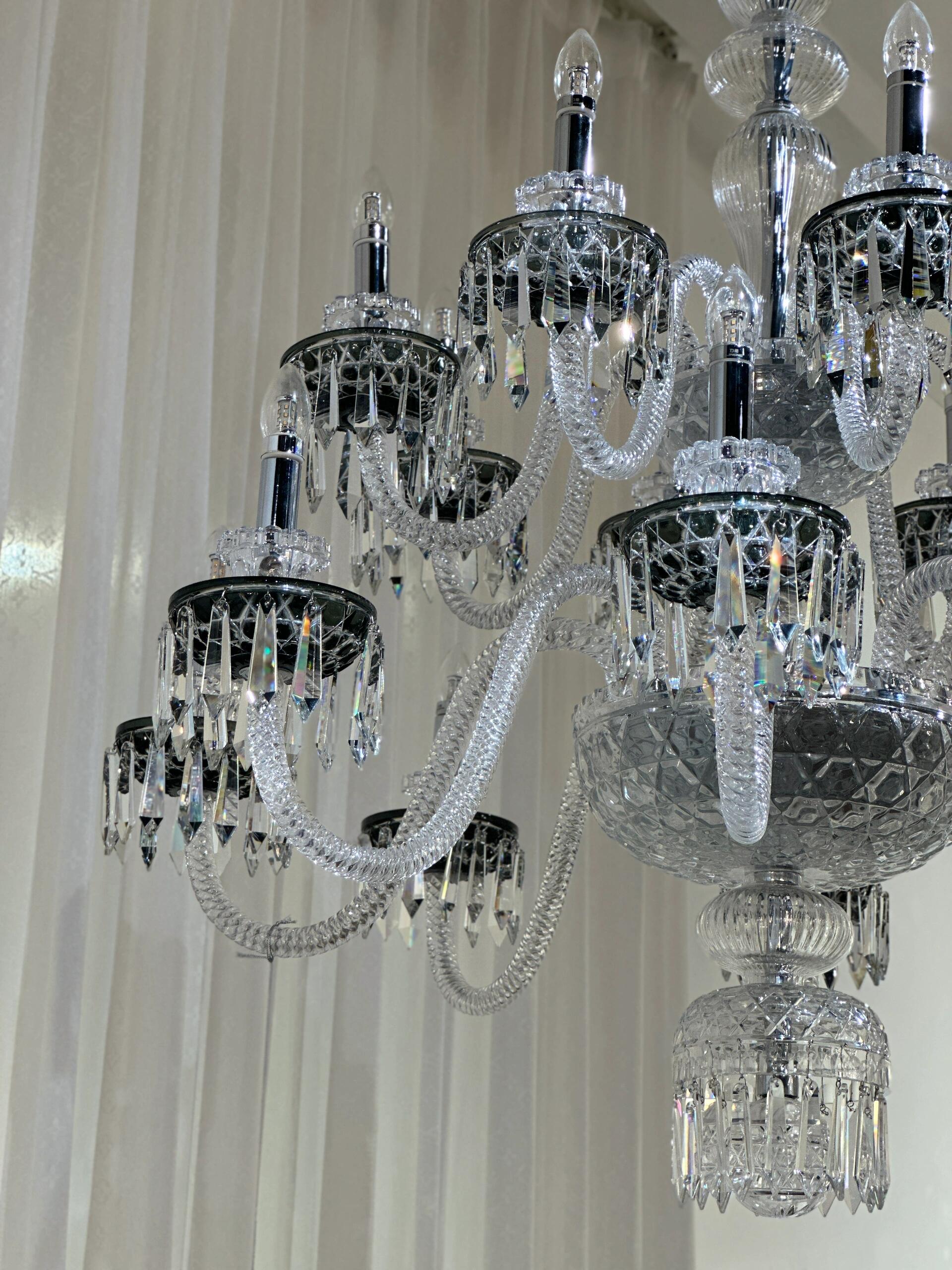 Elegant Crystal Chandelier in Italian Style for Bedroom and Living Room - Richardrider