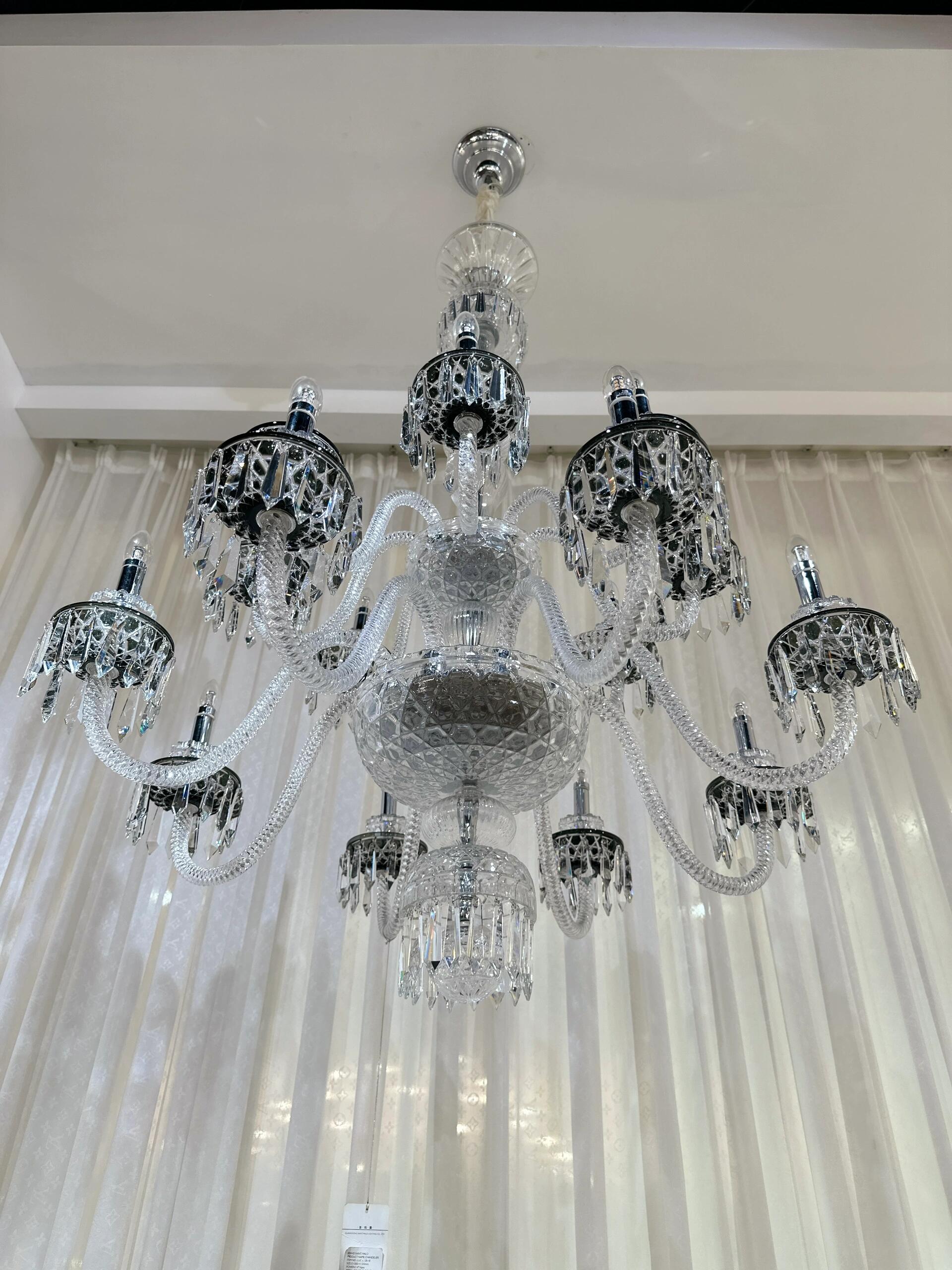 Elegant Crystal Chandelier in Italian Style for Bedroom and Living Room - Richardrider