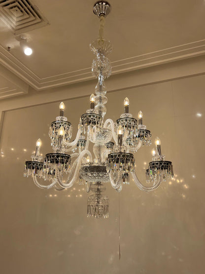 Elegant Crystal Chandelier in Italian Style for Bedroom and Living Room - Richardrider