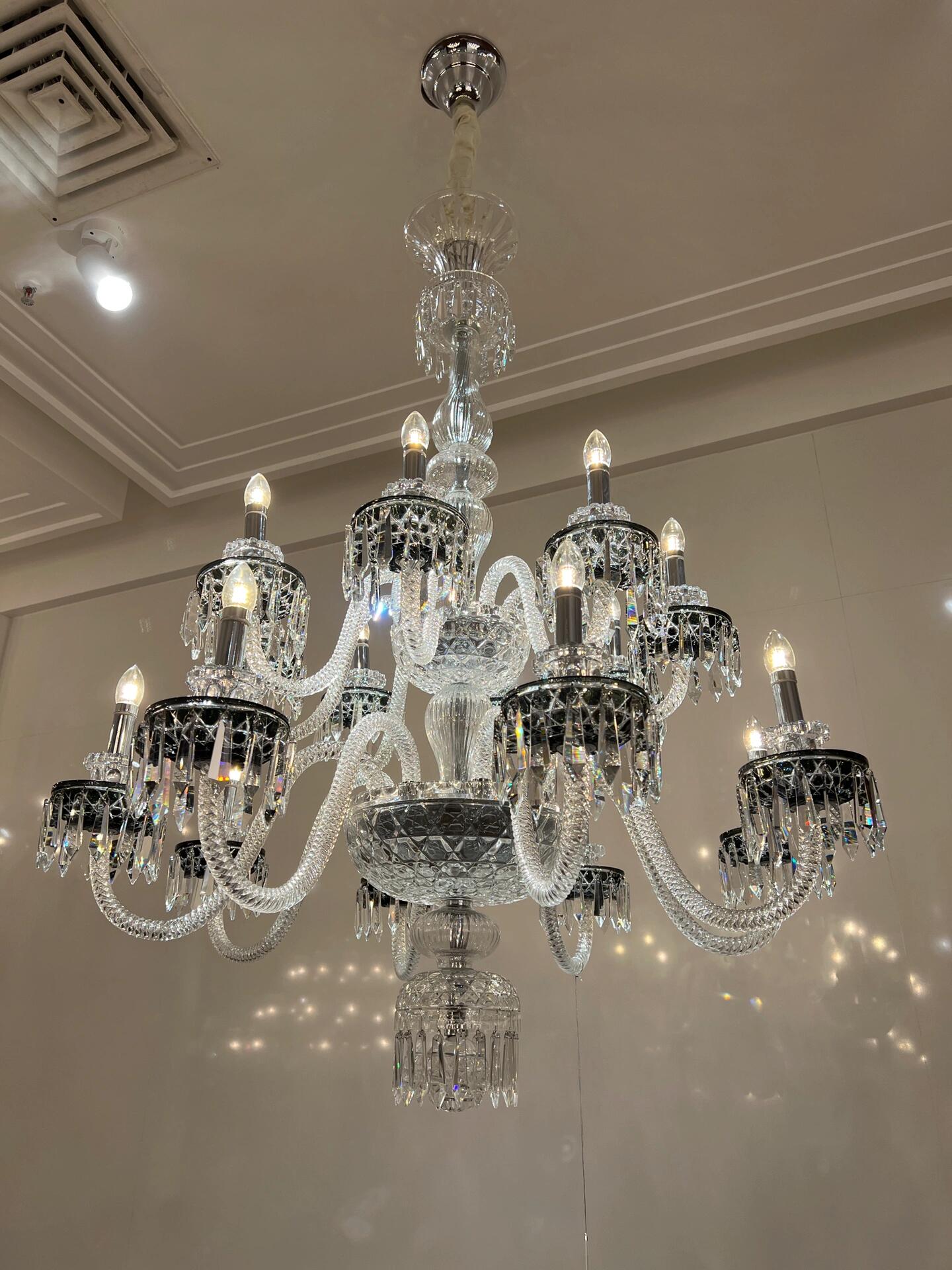 Elegant Crystal Chandelier in Italian Style for Bedroom and Living Room - Richardrider