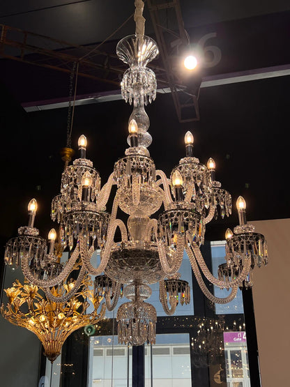 Elegant Crystal Chandelier in Italian Style for Bedroom and Living Room - Richardrider