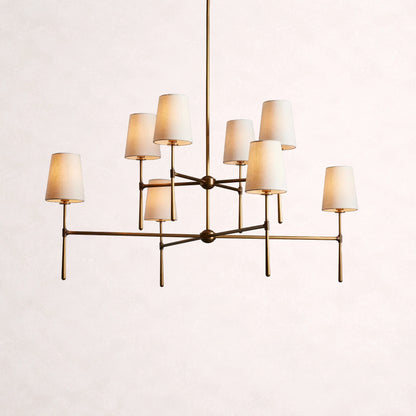 Rhodes 2-Tier Round Chandelier