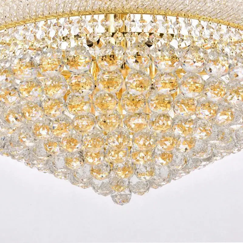 Kaler Elegant Luxury Living Room Three Tier Crystal Chandelier 30" D - Richardrider