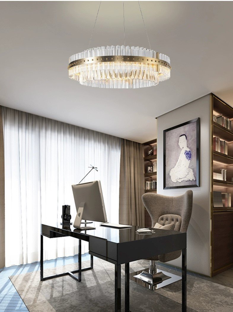 Aquinox 2-Tier Round Chandelier - Richardrider