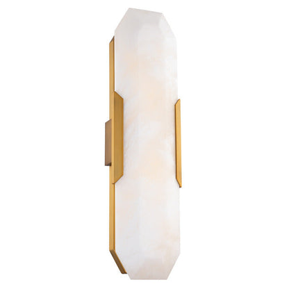 Obelisk Alabaster Wall Sconce