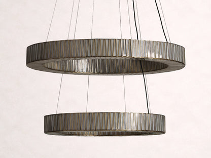 Jeunet 2-Tier Round Chandelier