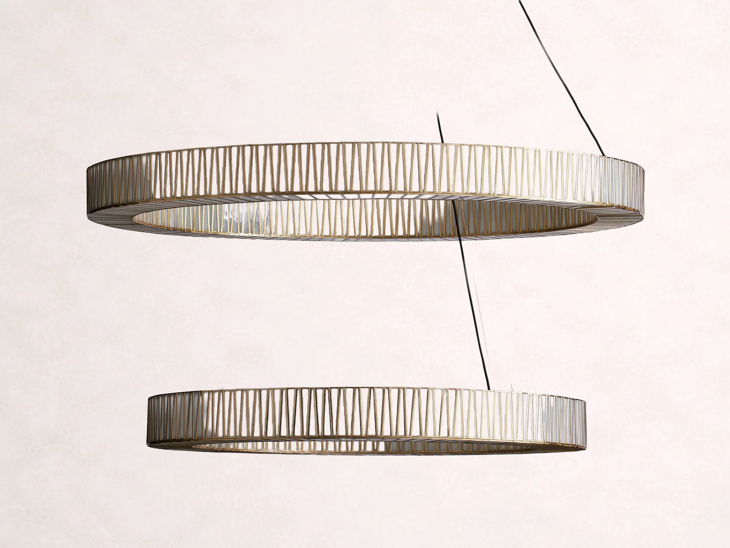 Jeunet 2-Tier Round Chandelier