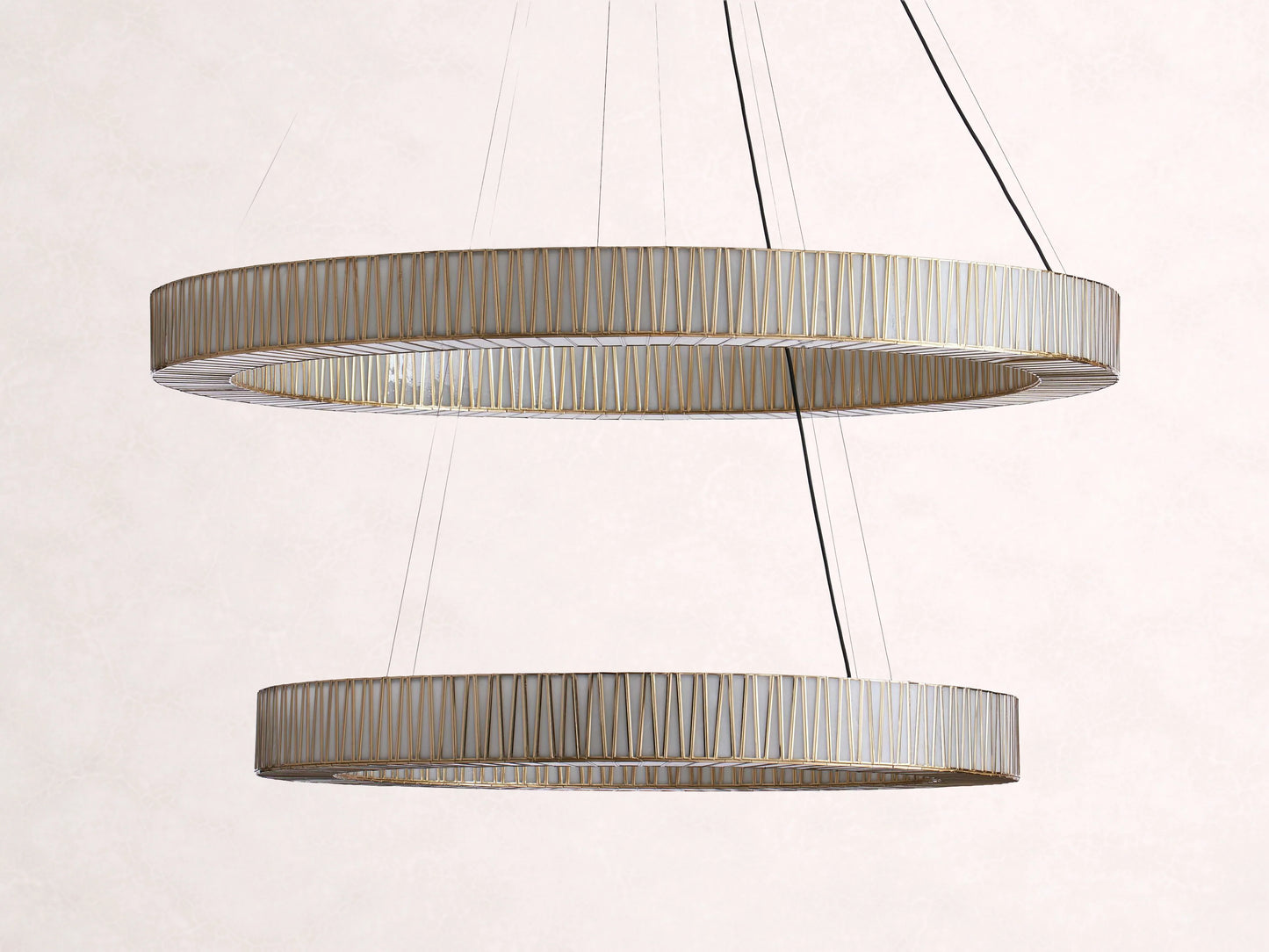 Jeunet 2-Tier Round Chandelier
