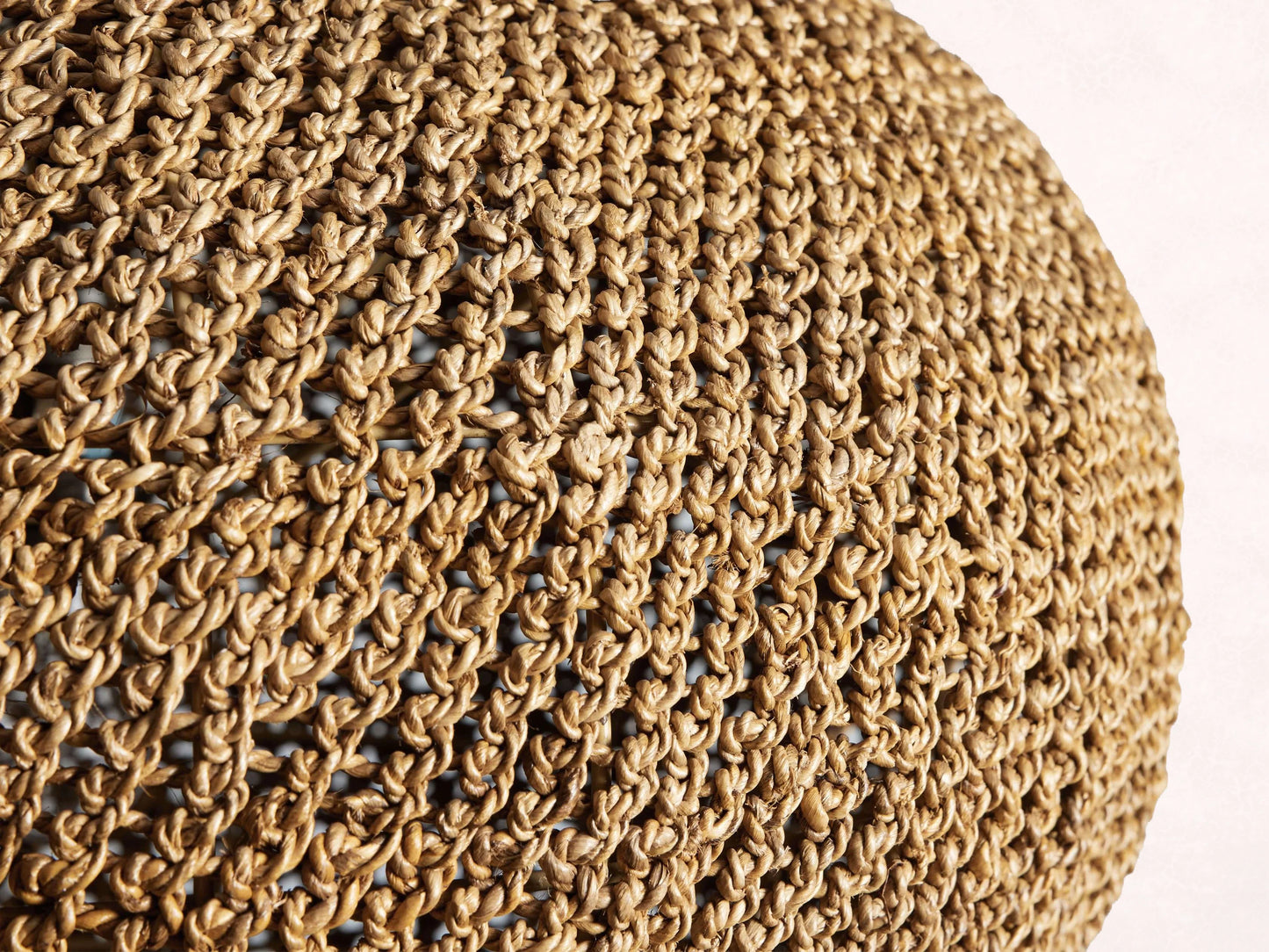 Canela Natural Rope 26" Pendant