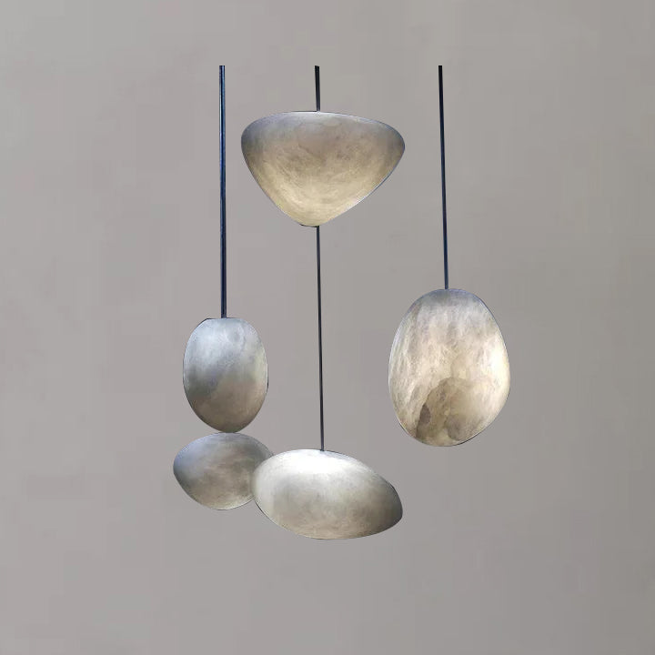 Alabaster Natural Stone Pendant, Creative Pendant Light - Richardrider