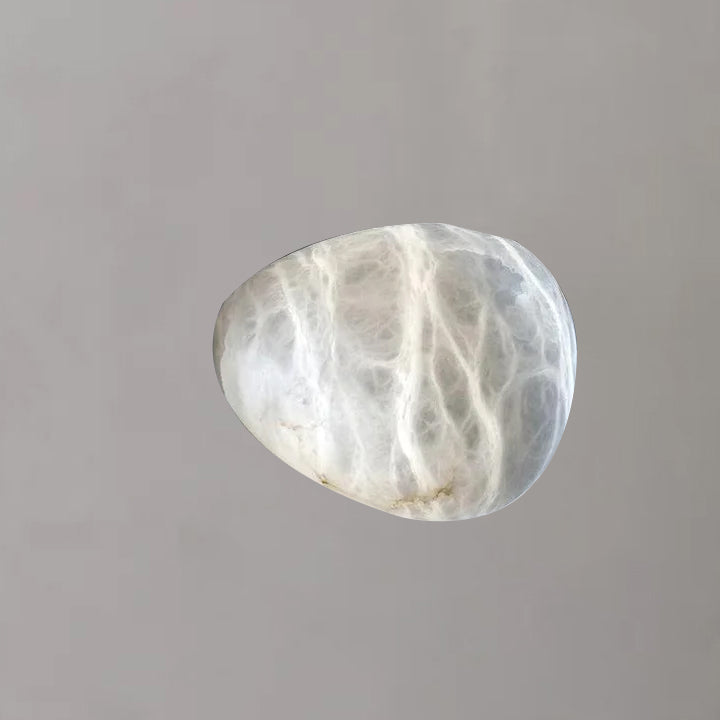 Alabaster Natural Stone Pendant, Creative Pendant Light - Richardrider