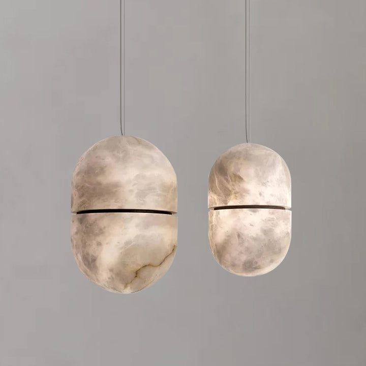 Alabaster Symmetry Pendant Light, Island Mini Pendant Light - Richardrider