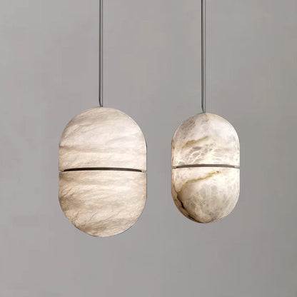 Alabaster Symmetry Pendant Light, Island Mini Pendant Light - Richardrider