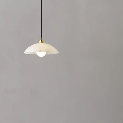 Alabaster Dome Pendant Light, Hanging Light For Living Room - Richardrider