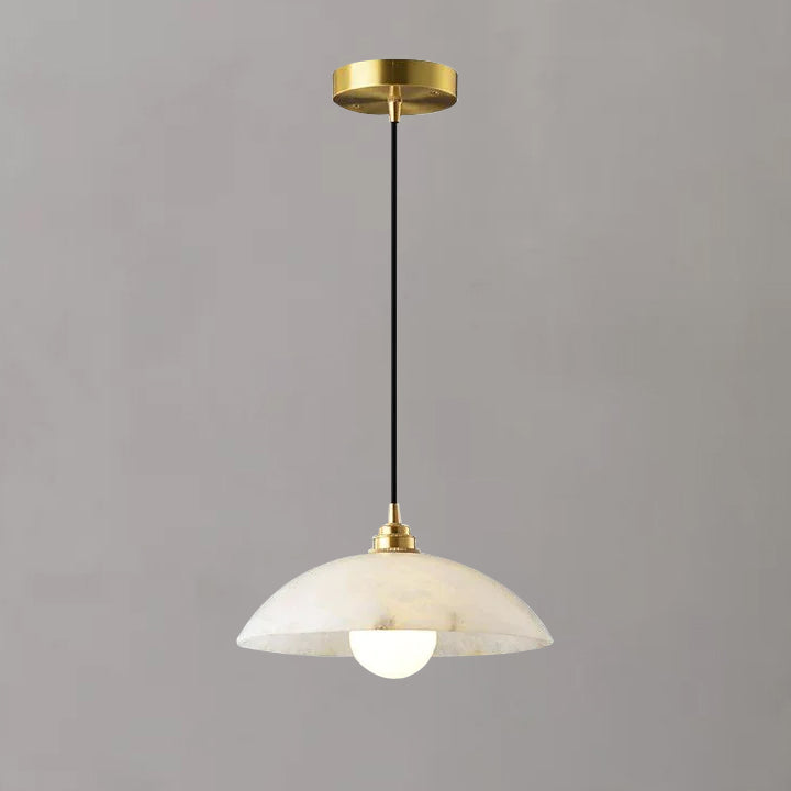 Alabaster Dome Pendant Light, Hanging Light For Living Room - Richardrider