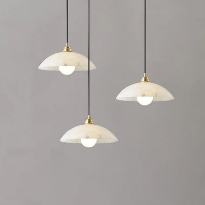 Alabaster Dome Pendant Light, Hanging Light For Living Room - Richardrider