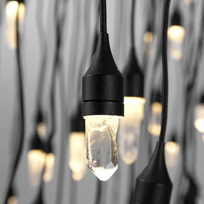 Rock Crystal Rain Pendant