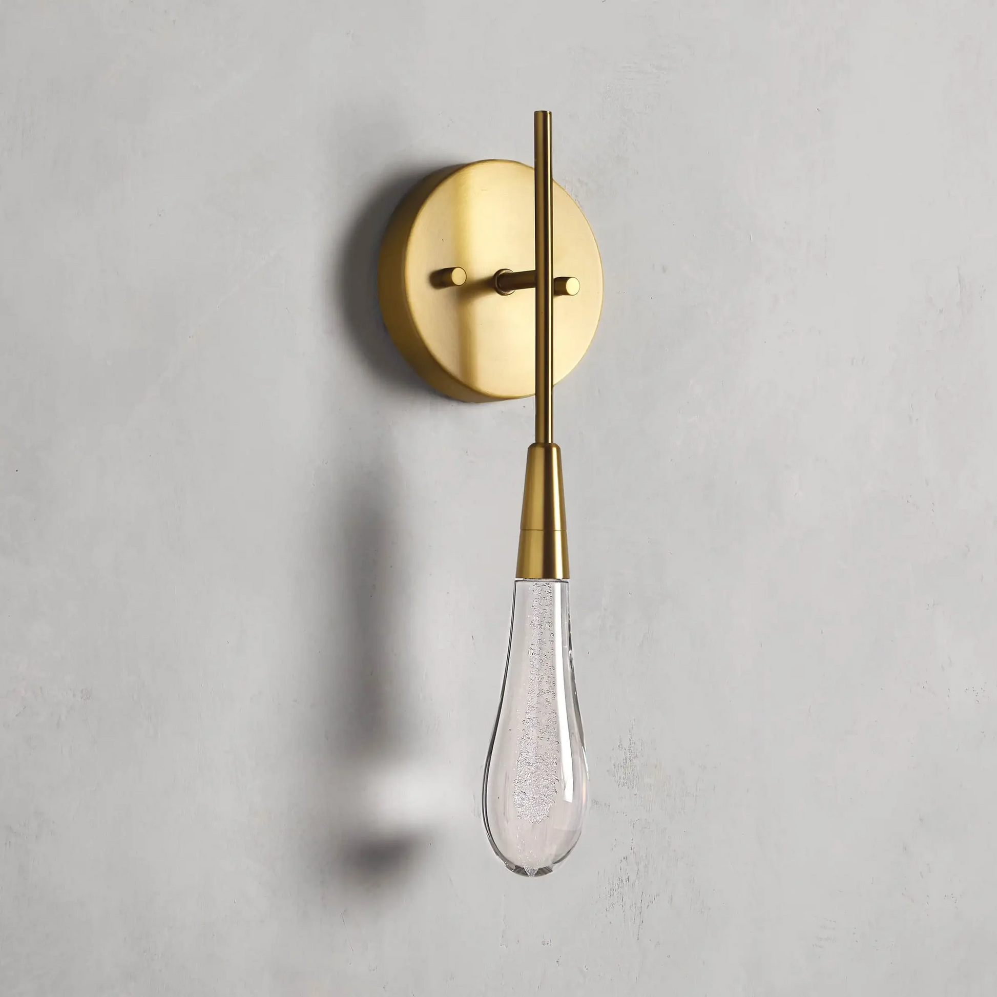 Soltaire Crystal Wall Sconce 5"W - Richardrider