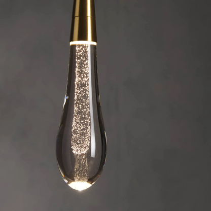 Soltaire Crystal Pendant 1 light 2 lights - Richardrider