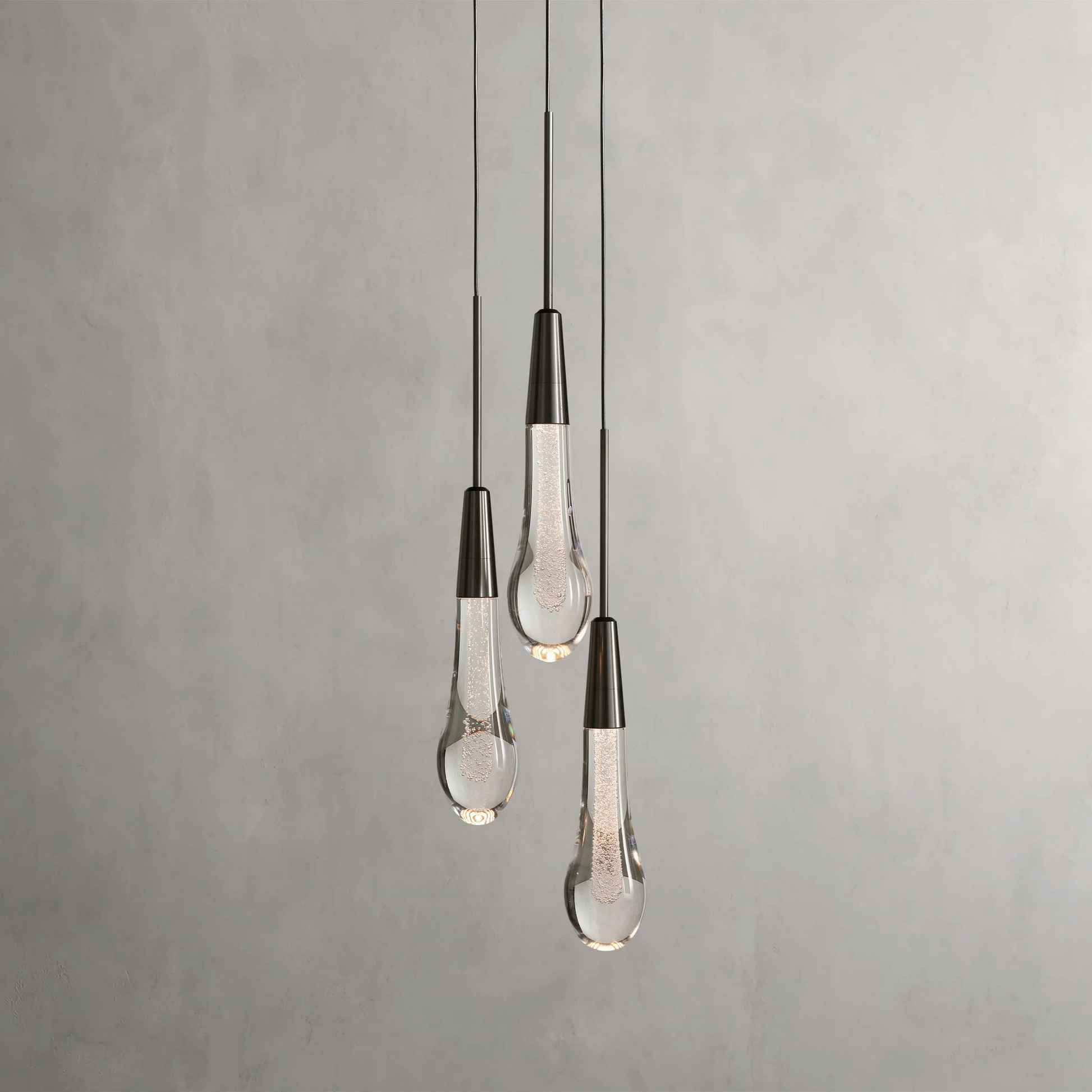 Soltaire Cluster Crystal Pendant 3 Light 5 Light 7Light - Richardrider