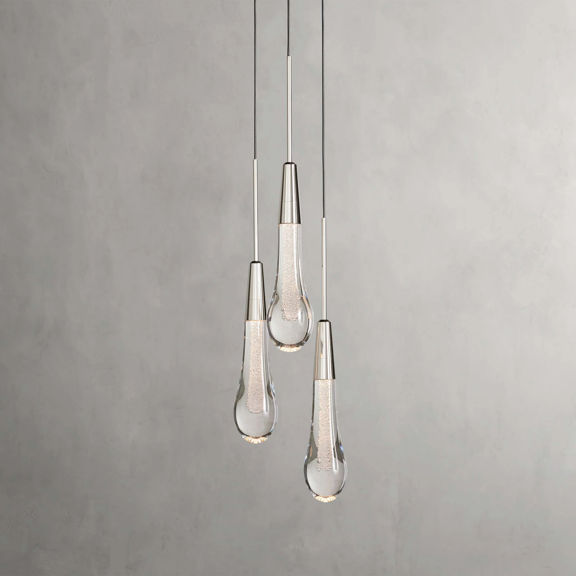 Soltaire Cluster Crystal Pendant 3 Light 5 Light 7Light - Richardrider