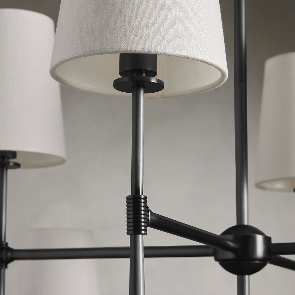 Rhodes 2-Tier Round Chandelier