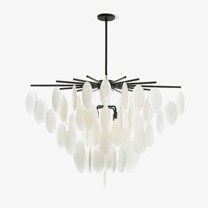 Cascading Selenite Disc Chandelier - Richardrider