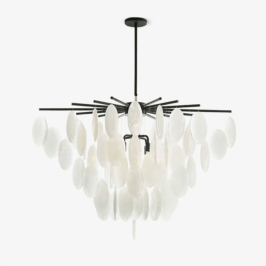 Cascading Selenite Disc Chandelier - Richardrider
