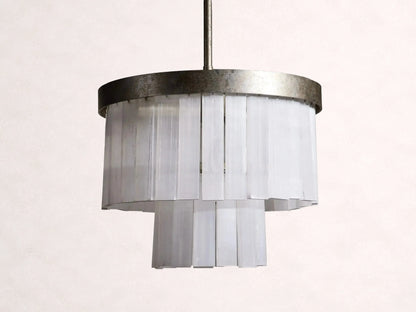 Cameron 4 Tier Selenite Chandelier