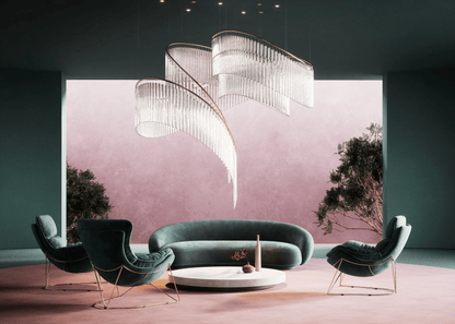 Crystal Spin Customize Chandelier