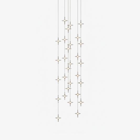 Starfall Staircase Chandelier
