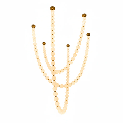 Pearl Necklace Balls Chandelier