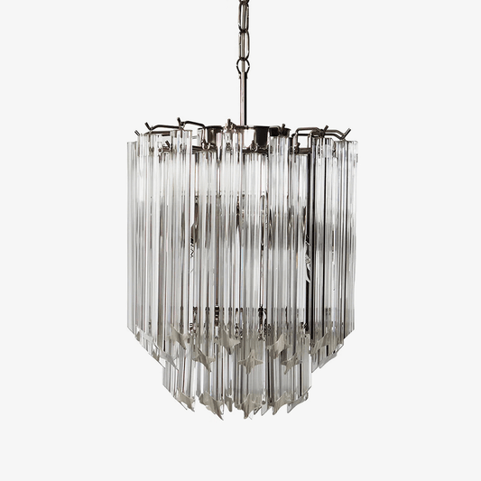 Transparant Murano Prism Chandelier