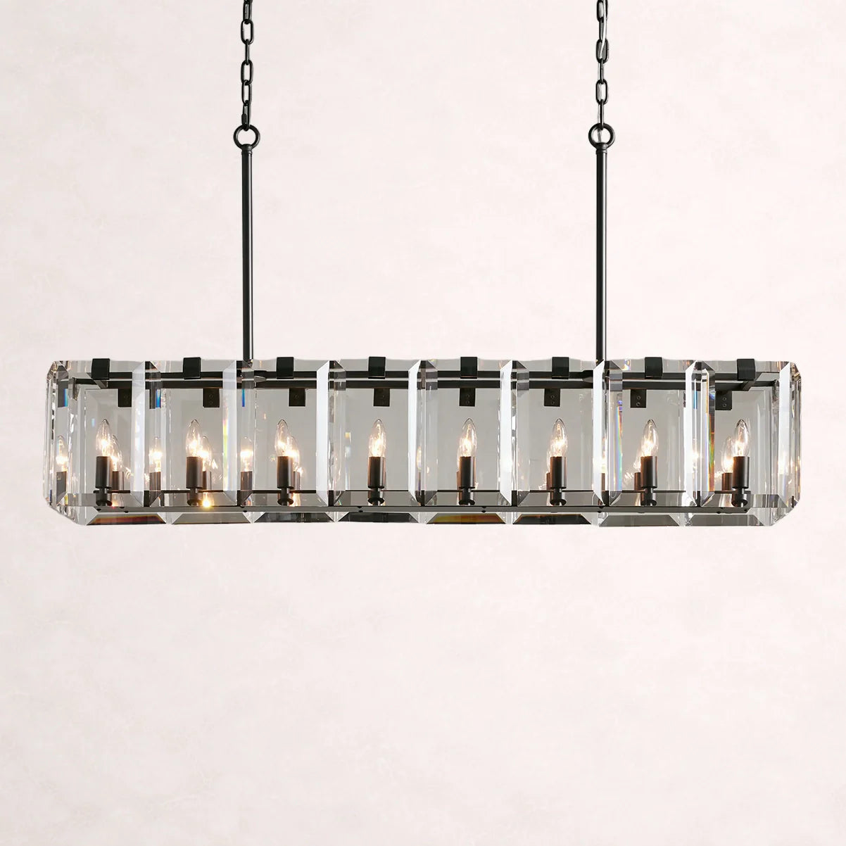 Amaya Rectangular Chandelier40''53''