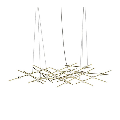 Verelune Ursa Minor Chandelier Acrylic & Metal 56"W x 18"D