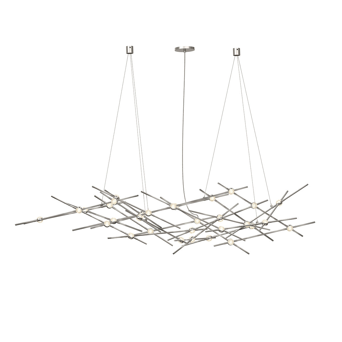 Verelune Ursa Minor Chandelier Acrylic & Metal 56"W x 18"D