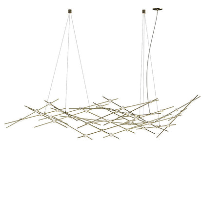 Verelune Ursa Major Chandelier Acrylic & Metal 94"W x 30"D