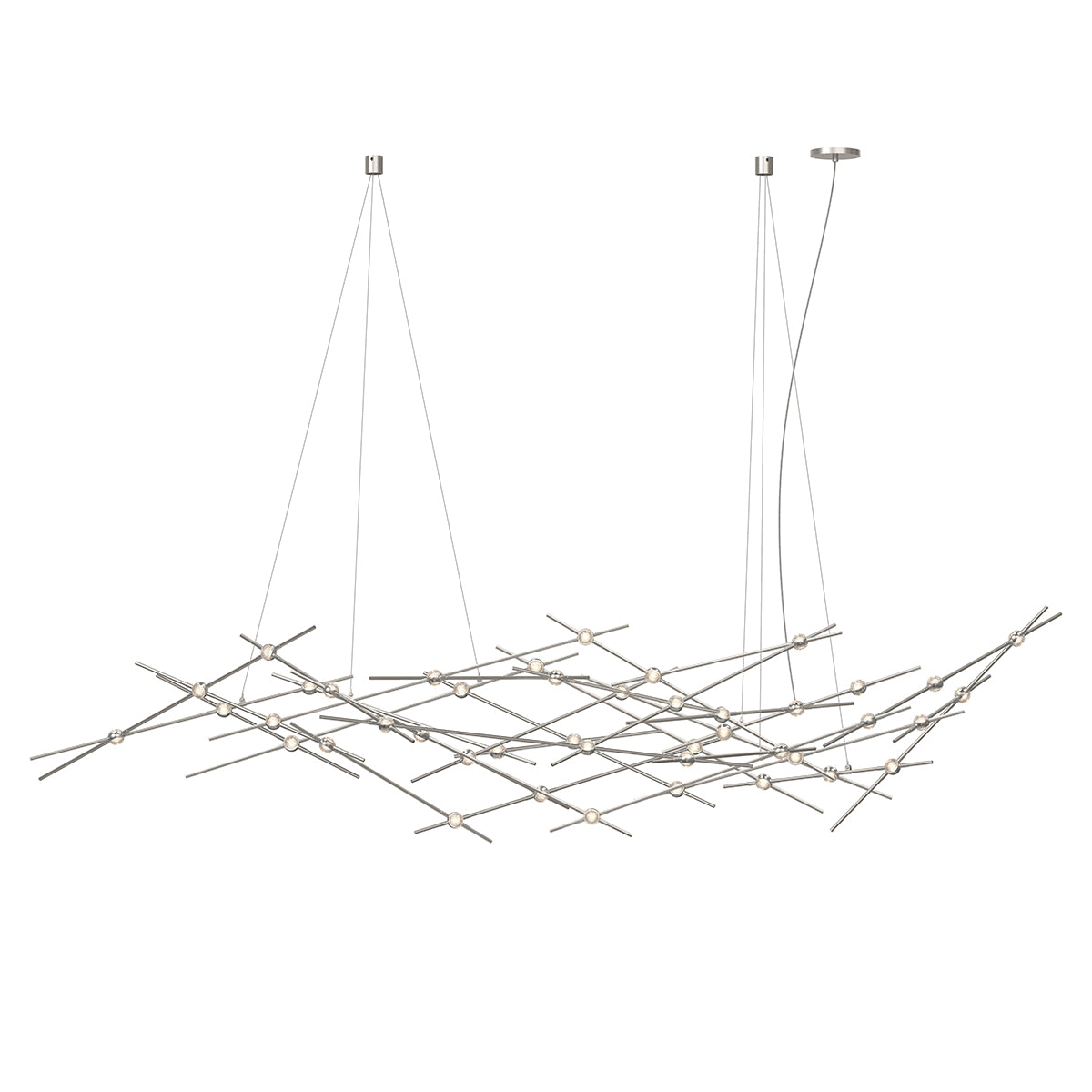 Verelune Ursa Major Chandelier Acrylic & Metal 94"W x 30"D