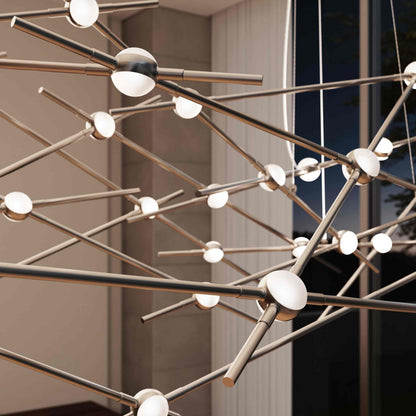 Verelune Ursa Major Chandelier Acrylic & Metal 94"W x 30"D