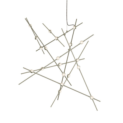 Verelune Aquila Major Chandelier Acrylic & Metal 37.25"W x 37.25"D